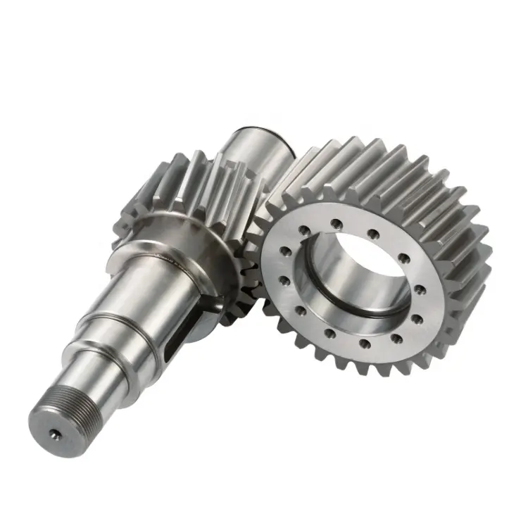 Cement Mill Oem Transmission Parts Forging Steel Spur Gear Ring And Pinion Gear Shaft