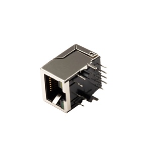 Trxcom RJ45 ConectorメスジャックPCBモジュラージャックRj45コネクタシングルRj45ポートルーターイーサネットコネクタ - Product Image 4