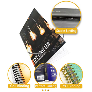 Kaynak fabrika özel broşür kullanım kılavuzu ekran kitap kitapçık baskı talep üzerine baskı - Product Image 3
