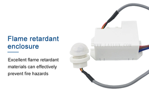 AC220V Smart Cabinet LED Sensore di Luce Interruttore con Ritardo Regolabile PIR a Infrarosso Corpo Umano Rilevatore di Movimento Piccolo Interruttore Sonda - Product Image 4