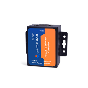 Módulo Ethernet integrado RS232 a TCP IP Convertidor Ethernet Serial Device Server Modbus Gateway, 1 unidad