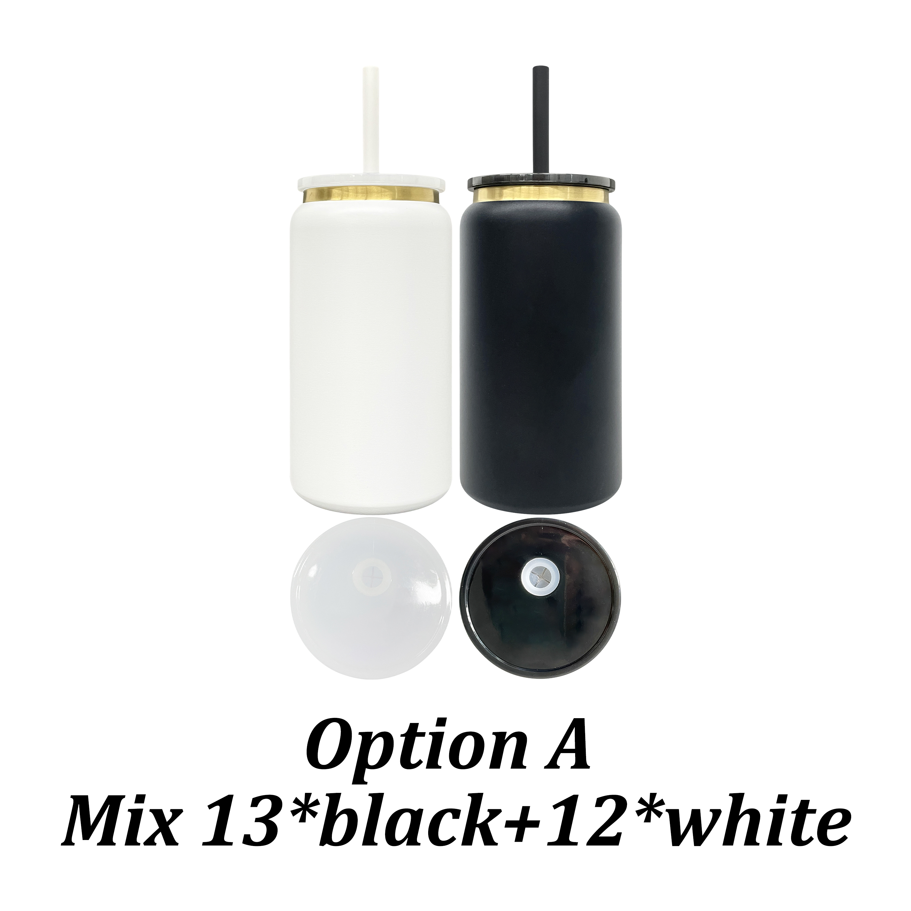 White and black