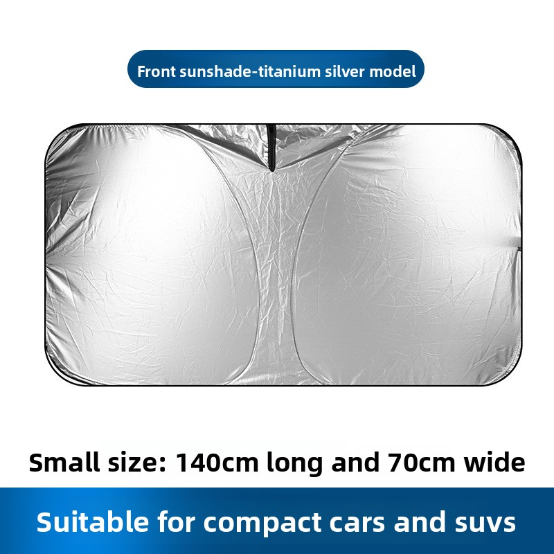 Titanium Silver Small Size - Front Panel 140*70cm
