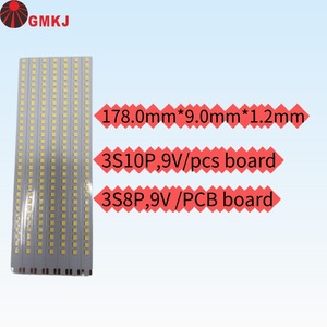 2835 LED 1W 3V สีขาวนวล PCBA 5W 30ชิ้น LED 5700K Ra80 gmkj San ชิพเย็นสีขาวสำหรับไฟข้าวโพด