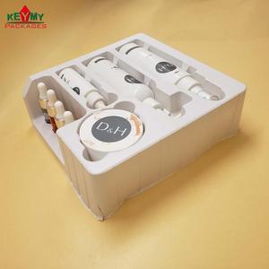 真空成型化妆品用塑料托盘，泡罩化妆品托盘，整装瓶泡罩托盘
