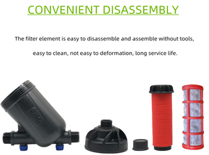 农田灌溉系统用高效过滤耐用手动盘式过滤器 - Product Image 4