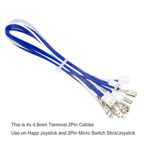 Zero Delay USB Encoder to PC Games <strong>Arcade</strong> Stick <strong>Controller</strong> for 2Pin Joystick Happ Push Buttons Wire - Product Image 3