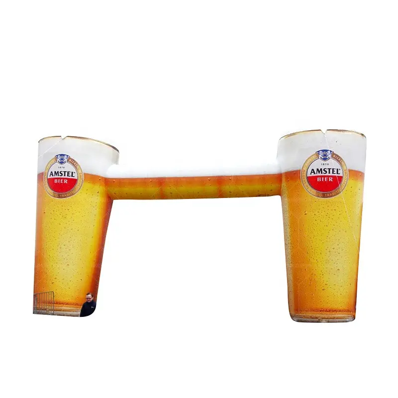 Attractive inflatable beer bottle arch,inflatable beer gate for Oktoberfest