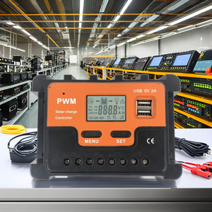 Cinese Smart 12V/24V 10A PWM solare Char Controller con schermo LCD batteria agli ioni di litio 60A/50A/40A - Product Image 6