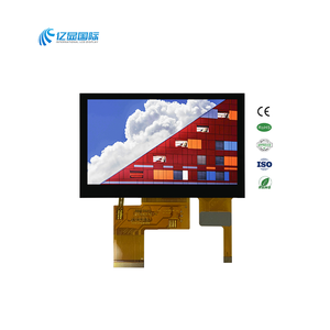 Modulo LCD da 4.3 pollici con interfaccia RGB 800*480 tipo IPS compatibile con I2C MIPi LVDS SPI per la visualizzazione - Product Image 5