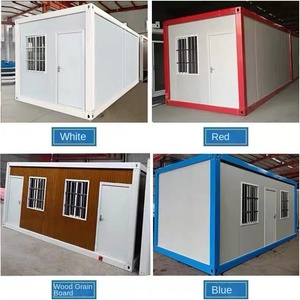 Contenedor plegable con estructura de acero, casa, habitación plegable corrugada, caja corrugada estable, contenedor corrugado plegable para almacenamiento - Product Image 5