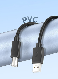USB2.0 Printer Data Cable PVC <strong>Type</strong> a Male to <strong>B</strong> Male Printer <strong>USB</strong> Cable Data Cord for Brother HP Canon Lexmark Epson Printer - Product Image 5