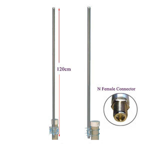 Wavelink tăng cao 9-12dbi 900MHz <span class=keywords><strong>50</strong></span> <span class=keywords><strong>km</strong></span> tầm xa <span class=keywords><strong>wifi</strong></span> ăng-ten Omni Directional sợi thủy tinh ngoài trời ăng-ten bên ngoài - Product Image 1