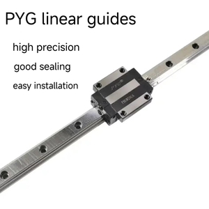 Gran oferta, bloque de tipo cuadrado, Riel de guía lineal hg25, guía lineal ligera de alta resistencia, guías lineales para máquina cnc