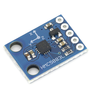 GY-273 3V-5V HMC5883L triplo asse bussola magnetometro modulo sensore a tre assi modulo campo magnetico per Arduino - Product Image 3