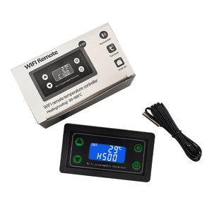 Pantalla digital de alta precisión Wi-fi Controlador de temperatura remoto Calefacción Refrigeración Control de temperatura Termostato con sensor - Product Image 4