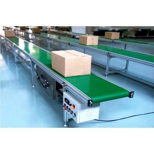 Máquina transportadora de banda de PU multifunción con cinta transportadora de rodillos automática para sistema transportador de carga y descarga