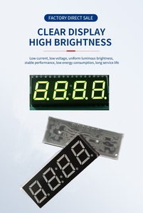 4 Bit Display a Led 7 segmento display a led ad alta luminosità bianco schermo a Led display in fabbrica diretta - Product Image 3