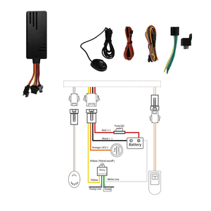 Rastreador GPS para vehículos 2G, 2 pines, 2 pines, compatible con aplicaciones IOS y Android con detección ACC, alarma SOS y monitor de voz J14 - Product Image 4