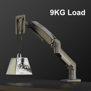 NB danışma dağı standı tam hareket döner monitör kolu ile gaz bahar için 17-30 ''monitörler bilgisayar monitörü standı - Product Image 2