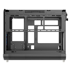 Coolzer pieno vetro temperato M-ATX ITX custodia per Computer Gaming Mid Tower custodia per Computer con schermo LCD Display Pixel supporto per refrigeratore liquido - Product Image 5