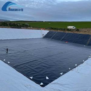 0.75mm 1.5mm HDPE Liner HDPE geomembran su geçirmez plastik malzemeler - Product Image 5