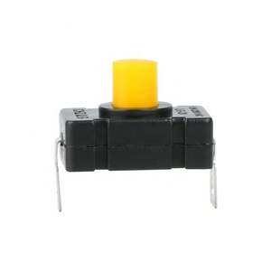DPDT interruttore a pulsante a blocco automatico 6 Pin Dip PCB supporto 8x8mm plastica IP65 per Max. 1A/250V corrente 12V Max. Tensione - Product Image 6