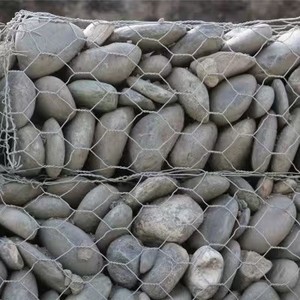 Rete a rete in gabbione zincato, controllo delle inondazioni nell'argine del fiume, progetto di conservazione dell'acqua Green Shore Pad - Product Image 5