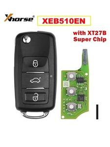 XHORSE XEB510EN B5 Super Remote <strong>Key</strong> With 3 Buttons XT27B Super Chip for B5 Type Compatible With VVDI2 VVDI <strong>Key</strong> Tool Max Pro