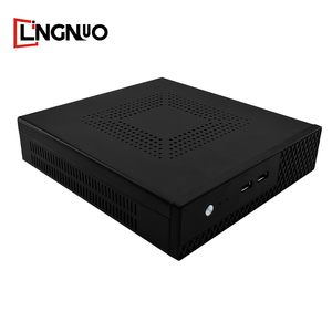 Computadora industrial de cuatro núcleos para juegos HDD Mini PC con computadora integrada Intel sin ventilador DDR4 - Product Image 6