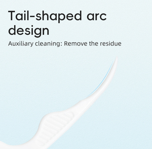 Twinclean xỉa nha khoa Picks chăm sóc răng miệng chỉnh hình răng nha khoa Flosser đôi chủ đề cho làm sạch sâu 50 đếm - Product Image 4