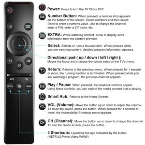 High Quality Universal <strong>Remote</strong> Control for <strong>All</strong> Samsung TV LED LCD Frame Curved HDTV 4 8K 3D Smart TV with Www Shortkeys Buttons - Product Image 5