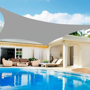 4m * 4m 13 Fuß * 13 Fuß wasserdichter Sonnenschutz aus Polyester material UV-stabiles Sonnenschutz segel
