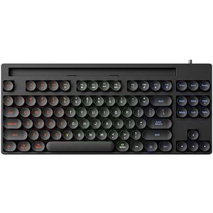 חדש הגעה חזון קווית oem rgb משחקים משרדיים מקלדת עם טלפון