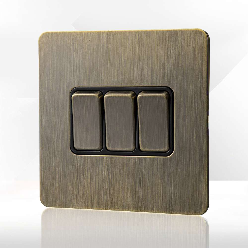 3 gang 2 way (button switch)