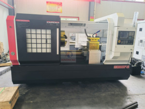 Máquina de roscado de tubos de metal CNC QK1314 de alta precisión, corte de metal completamente automático - Product Image 4
