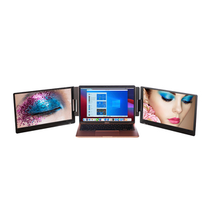 Professional Triple Screen Laptop - 14&quot; Portable Monitor Extender for Business, Screen Computer with Dual <strong>Display</strong> <strong>Function</strong> - Product Image 3