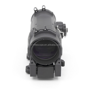 Bravo quang học cố định mục đích kép chiến thuật lăng kính quang học phạm vi 1-4x với phát hành nhanh chóng chiếu sáng màu đỏ 1-4x40 Kính thiên văn - Product Image 4