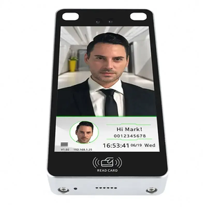 Yistar IP65 Carcasa de metal impermeable Biométrico Dinámico Reconocimiento facial Tarjeta de control de acceso Asistencia de tiempo TCP/IP - Product Image 2