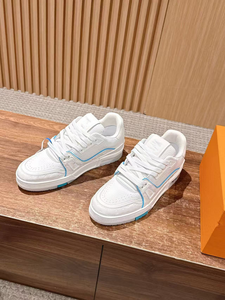 Chất Lượng Cao Sang Trọng Thương Hiệu Unisex Da Chính Hãng Mùa Hè Huấn Luyện Viên Skateboard Chạy Giày - Product Image 2