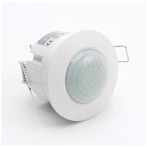 Mini interruptor de sensor infrarrojo PIR, montado en empotrado PIR, sensor de movimiento infrarrojo para luz led