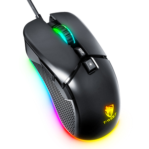 Mouse da gioco con luce da corsa Multi - DPI 7D RGB con luci di scorrimento per Computer con luce Anti-scivolo - Product Image 5