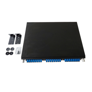 24-Port-Glasfaserverteilungsrahmen Schubladen typ Rack montage ODF FTTH GPRS-Netzwerk Glasfaser-Patch feld TCP/IP-Verbindung - Product Image 2