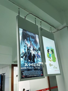 Коммерческий дисплею телевизору Full HD вертикальный двусторонний комнатный рекламный ЖК-дисплей экран подвесной потолок - Product Image 4