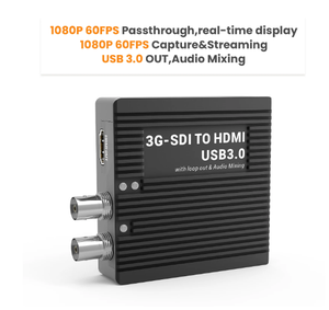 SDI to HDMI Capture Card+<strong>USB</strong> + SDI Loopout SDI to USB3.0 Capture Card + Line in + <strong>3.5mm</strong> + Speaker - Product Image 5