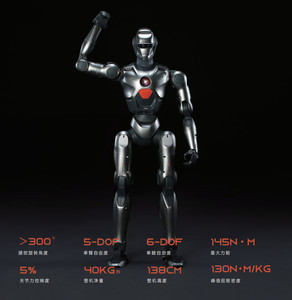 Robot umanoide ad alta tecnologia di vendita calda Robot sviluppo secondario - Product Image 3