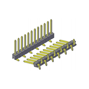 ポリエステルPA6Tブラック2.0mmピッチピンヘッダー単列S.M.T12ピンPCBコネクタ - Product Image 1