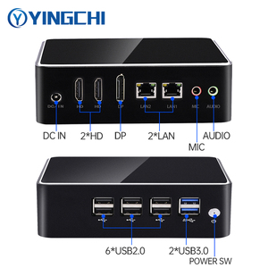 Factory Price N100 Mini PC Win11/10 Pro Dual LAN IOT Quad Core HD DP 4K Display <strong>WiFi</strong> X86 Low Power <strong>Desktop</strong> <strong>Computer</strong> - Product Image 2
