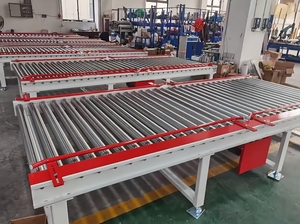 Camión contenedor Carga Descarga Transportador de rodillos en dos direcciones Transportador de rodillos motorizado Fabricación de transportador de rodillos móviles
