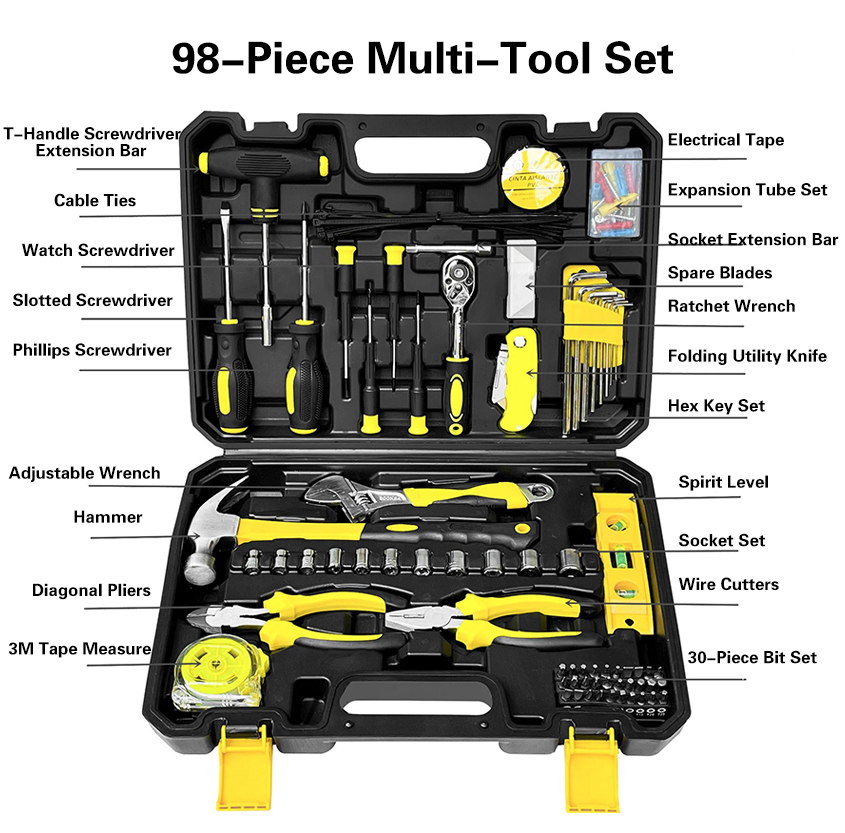 98-Piece Tool Set
